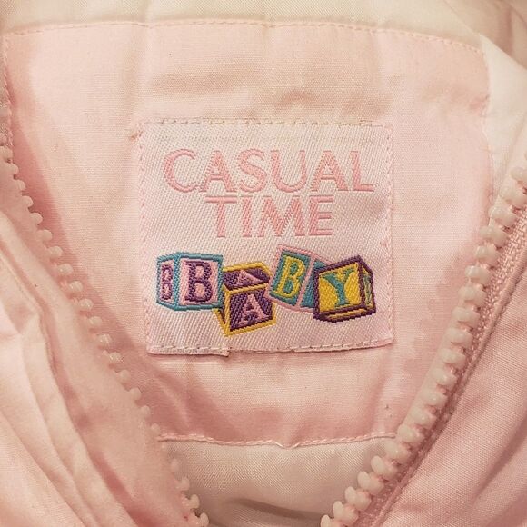 Adorable Pink Infant Snowsuit Sz. 0-9 Months - Picture 5 of 6